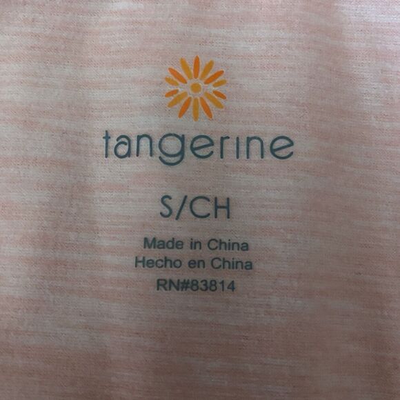 Tangerine Women’s Athletic Jacket Small Pink Full Zip Vented Thumbholes Pockets - Picture 12 of 12